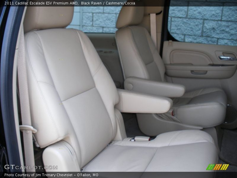 Black Raven / Cashmere/Cocoa 2011 Cadillac Escalade ESV Premium AWD