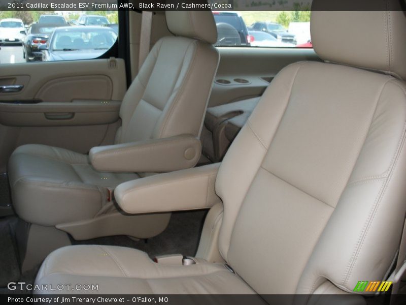 Black Raven / Cashmere/Cocoa 2011 Cadillac Escalade ESV Premium AWD