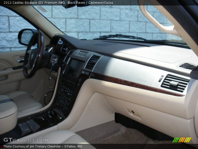Black Raven / Cashmere/Cocoa 2011 Cadillac Escalade ESV Premium AWD