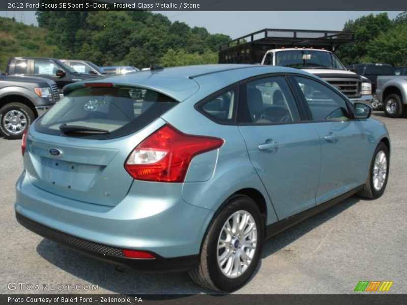 Frosted Glass Metallic / Stone 2012 Ford Focus SE Sport 5-Door