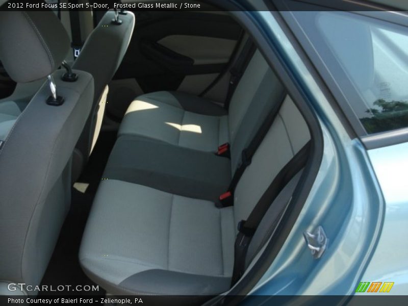 Frosted Glass Metallic / Stone 2012 Ford Focus SE Sport 5-Door