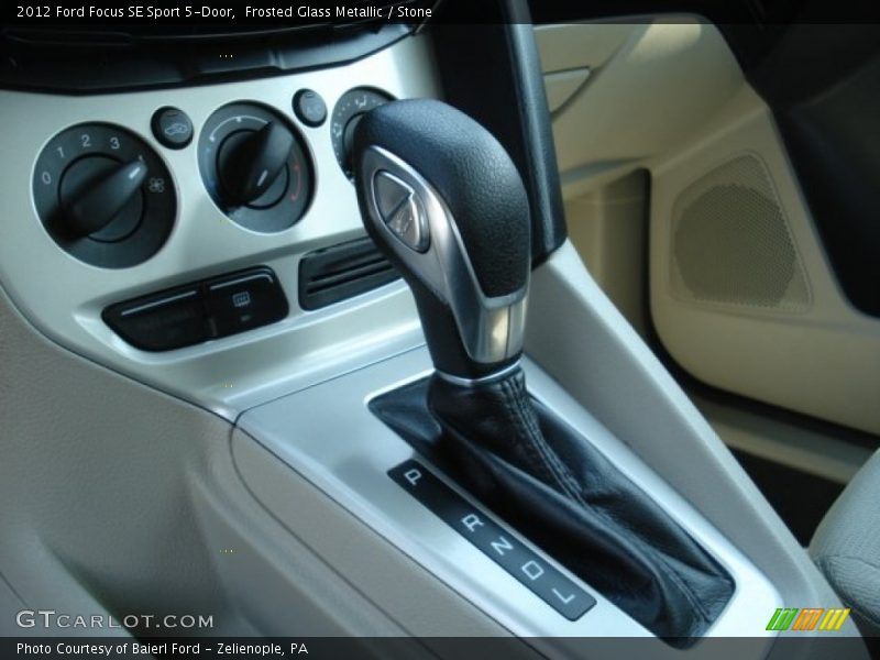 Frosted Glass Metallic / Stone 2012 Ford Focus SE Sport 5-Door