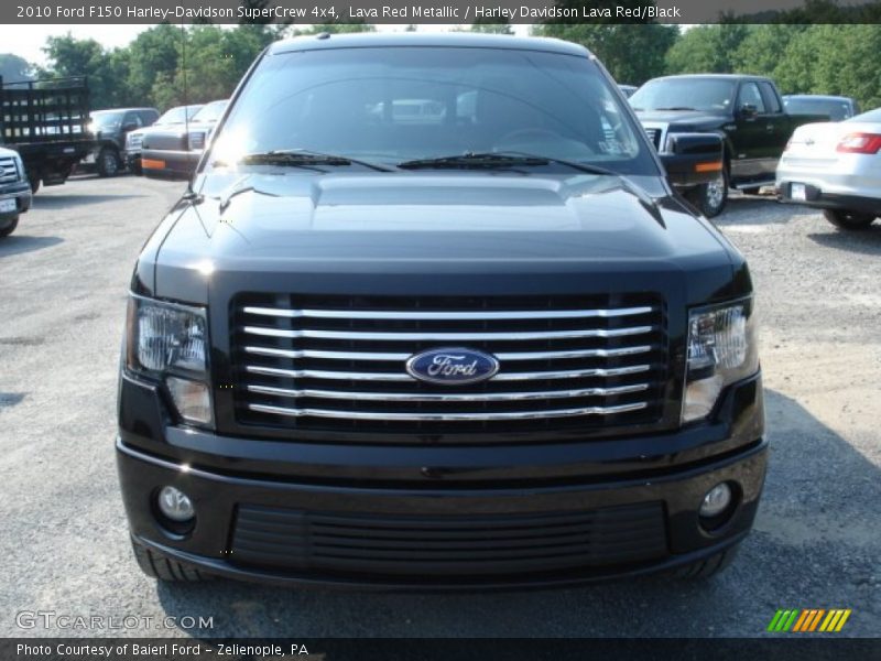 Lava Red Metallic / Harley Davidson Lava Red/Black 2010 Ford F150 Harley-Davidson SuperCrew 4x4