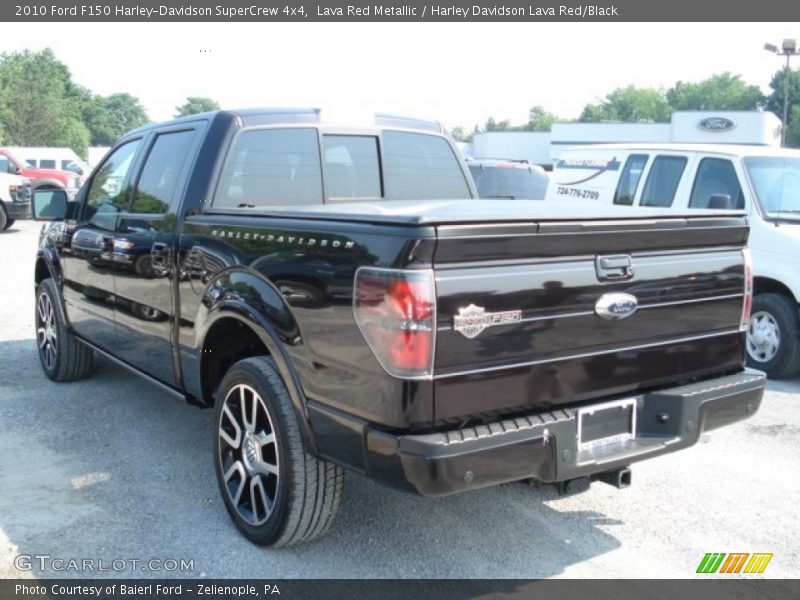 Lava Red Metallic / Harley Davidson Lava Red/Black 2010 Ford F150 Harley-Davidson SuperCrew 4x4