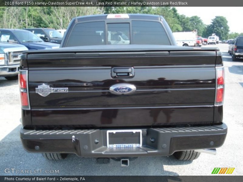 Lava Red Metallic / Harley Davidson Lava Red/Black 2010 Ford F150 Harley-Davidson SuperCrew 4x4
