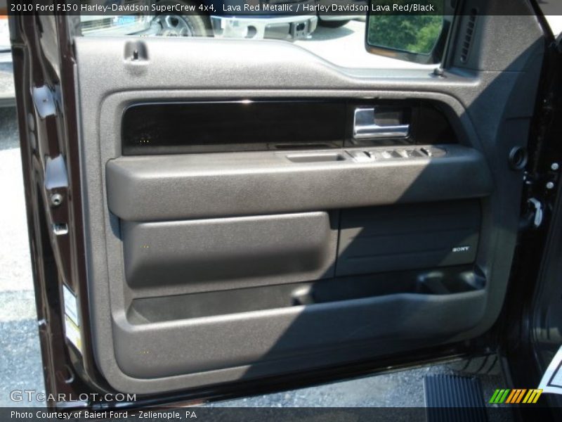 Lava Red Metallic / Harley Davidson Lava Red/Black 2010 Ford F150 Harley-Davidson SuperCrew 4x4