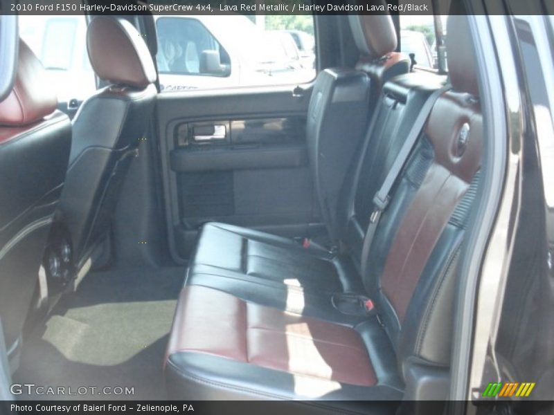 Lava Red Metallic / Harley Davidson Lava Red/Black 2010 Ford F150 Harley-Davidson SuperCrew 4x4