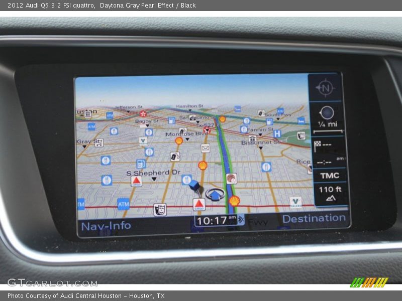 Navigation of 2012 Q5 3.2 FSI quattro