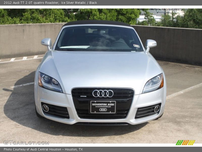 Ice Silver Metallic / Black 2012 Audi TT 2.0T quattro Roadster
