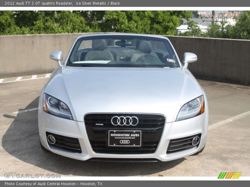 Ice Silver Metallic / Black 2012 Audi TT 2.0T quattro Roadster