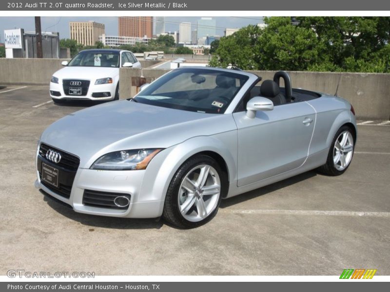 Ice Silver Metallic / Black 2012 Audi TT 2.0T quattro Roadster