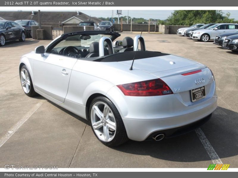 Ice Silver Metallic / Black 2012 Audi TT 2.0T quattro Roadster