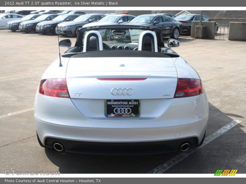 Ice Silver Metallic / Black 2012 Audi TT 2.0T quattro Roadster
