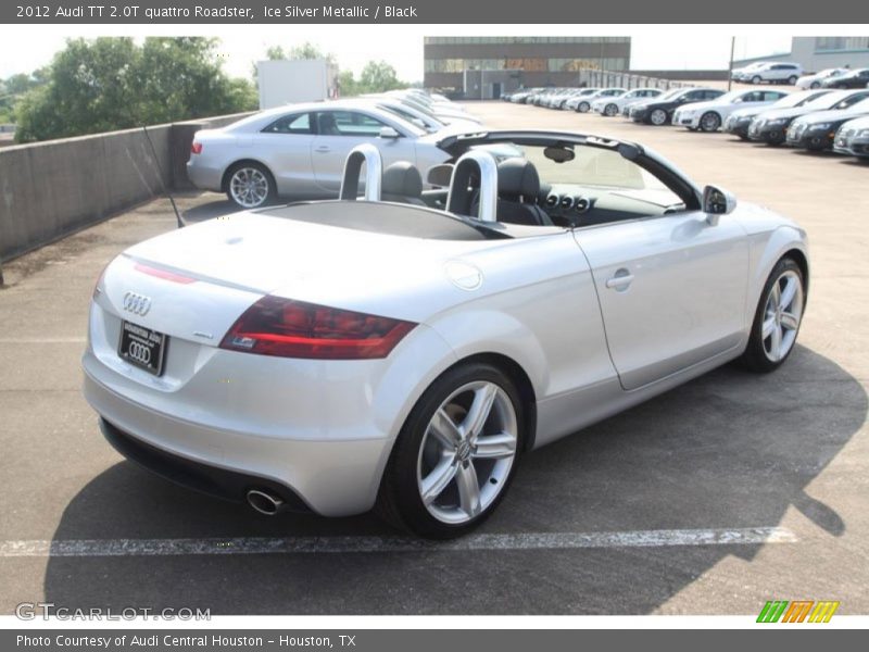 Ice Silver Metallic / Black 2012 Audi TT 2.0T quattro Roadster