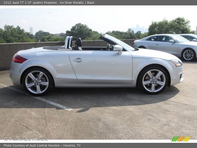 Ice Silver Metallic / Black 2012 Audi TT 2.0T quattro Roadster