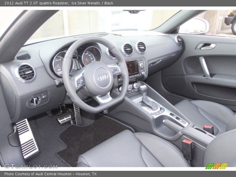 Black Interior - 2012 TT 2.0T quattro Roadster 