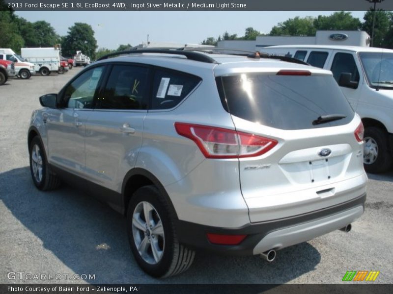 Ingot Silver Metallic / Medium Light Stone 2013 Ford Escape SE 1.6L EcoBoost 4WD