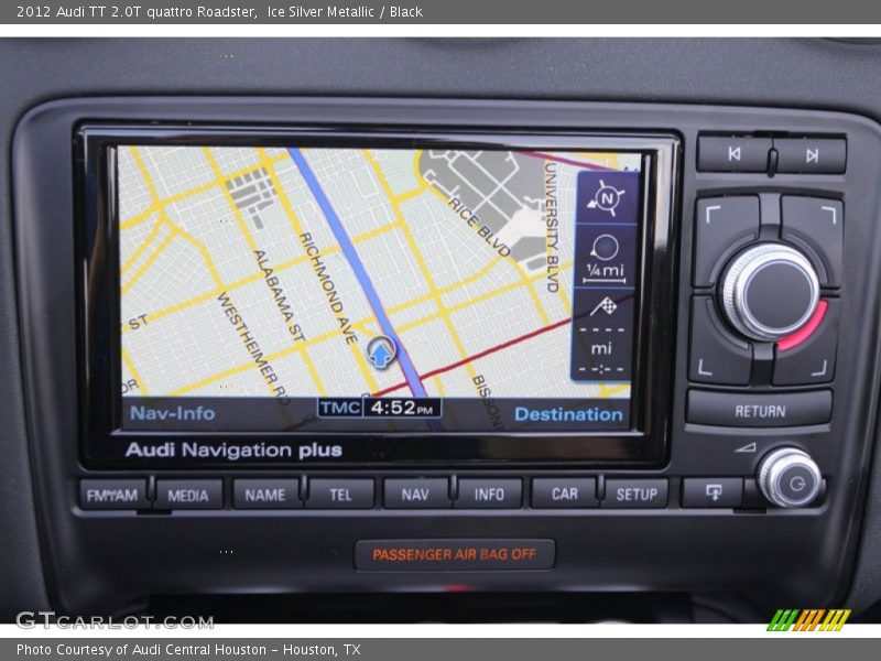 Navigation of 2012 TT 2.0T quattro Roadster