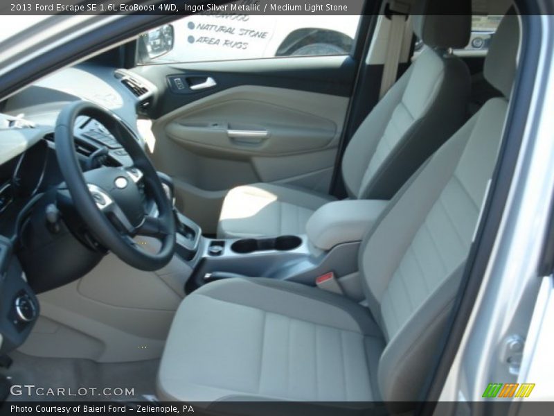 Ingot Silver Metallic / Medium Light Stone 2013 Ford Escape SE 1.6L EcoBoost 4WD