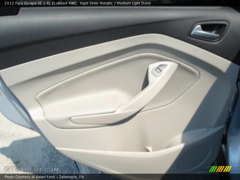 Ingot Silver Metallic / Medium Light Stone 2013 Ford Escape SE 1.6L EcoBoost 4WD