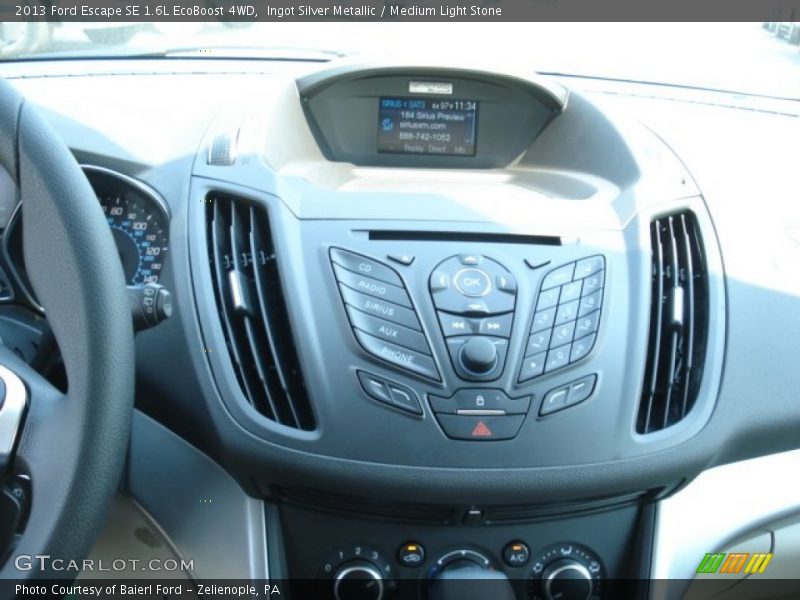 Ingot Silver Metallic / Medium Light Stone 2013 Ford Escape SE 1.6L EcoBoost 4WD