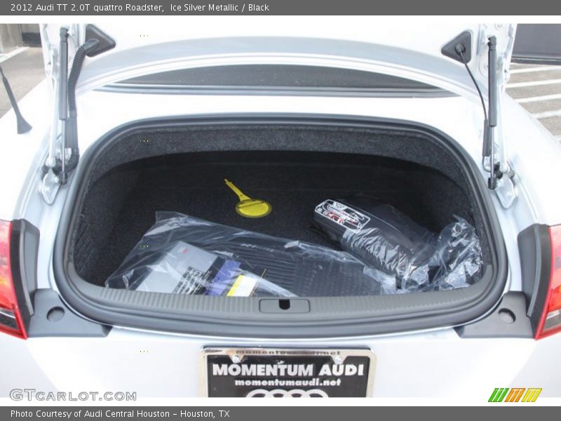 Ice Silver Metallic / Black 2012 Audi TT 2.0T quattro Roadster