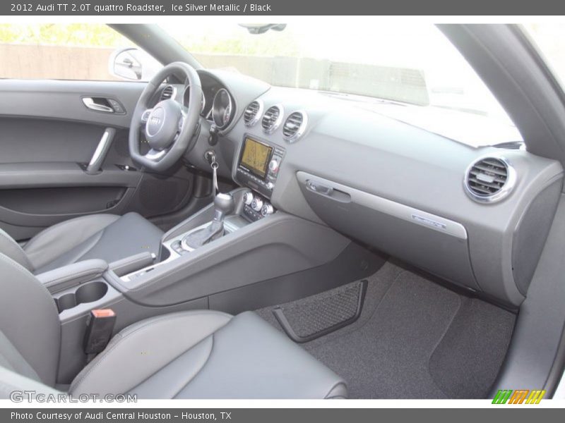Ice Silver Metallic / Black 2012 Audi TT 2.0T quattro Roadster