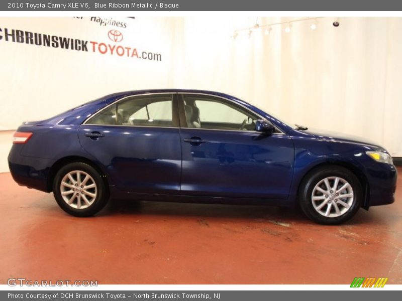 Blue Ribbon Metallic / Bisque 2010 Toyota Camry XLE V6