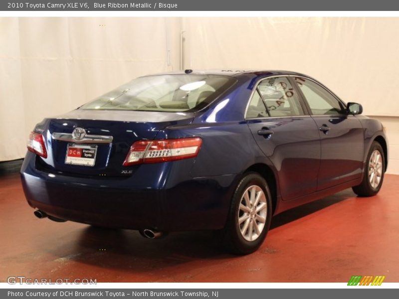 Blue Ribbon Metallic / Bisque 2010 Toyota Camry XLE V6