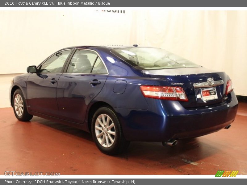 Blue Ribbon Metallic / Bisque 2010 Toyota Camry XLE V6