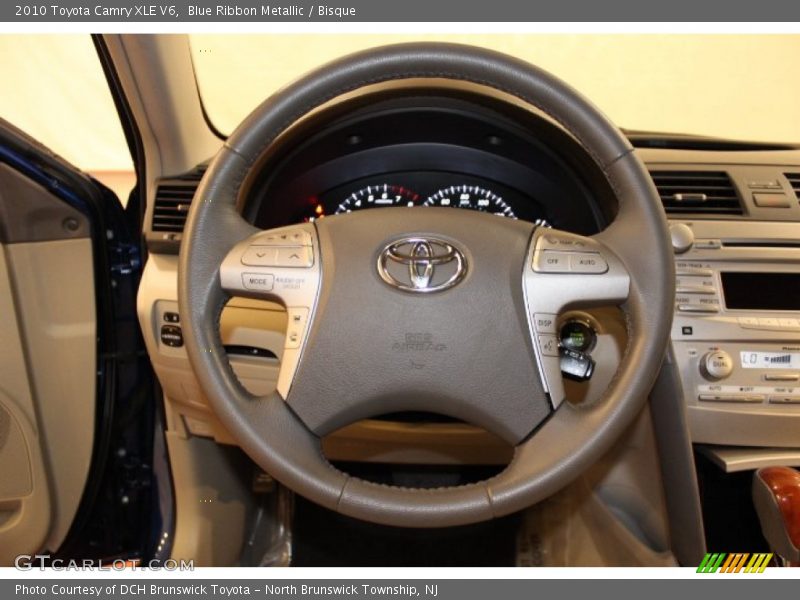 Blue Ribbon Metallic / Bisque 2010 Toyota Camry XLE V6