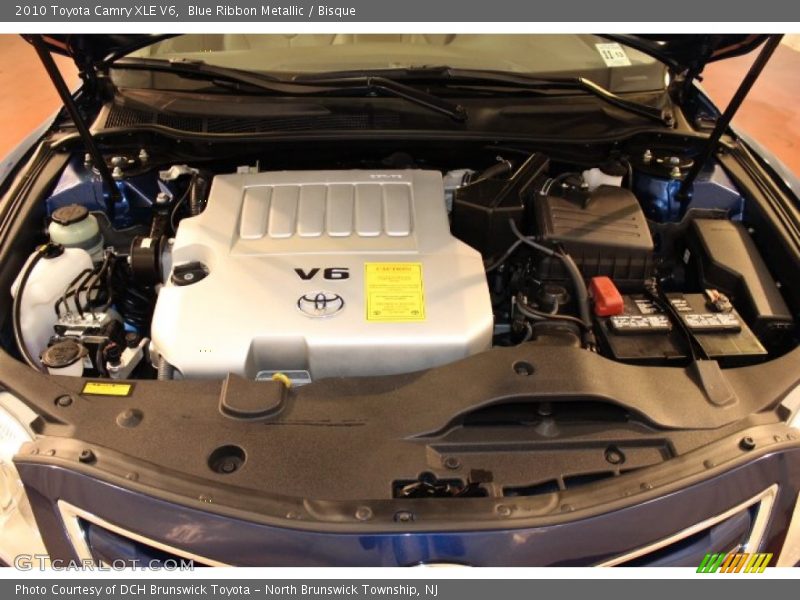 Blue Ribbon Metallic / Bisque 2010 Toyota Camry XLE V6