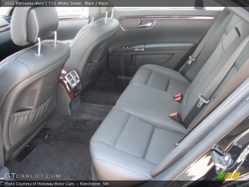 Black / Black 2012 Mercedes-Benz S 550 4Matic Sedan