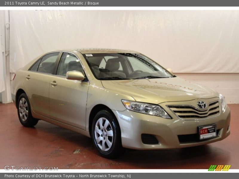 Sandy Beach Metallic / Bisque 2011 Toyota Camry LE