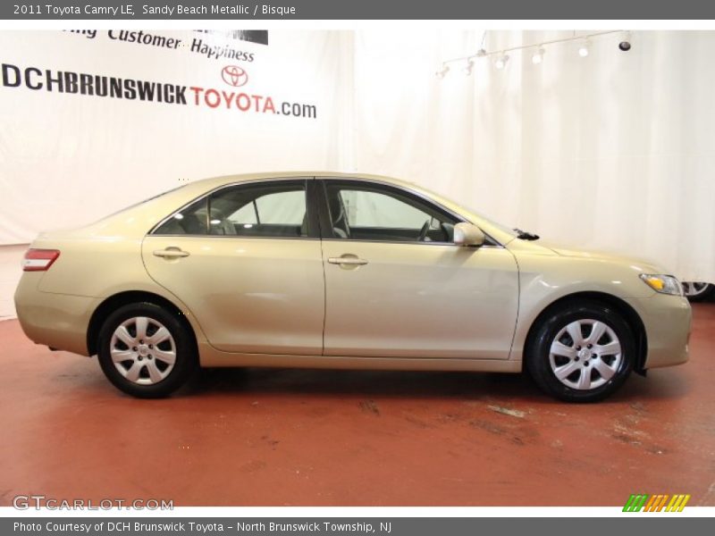 Sandy Beach Metallic / Bisque 2011 Toyota Camry LE