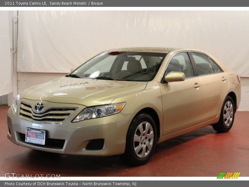Sandy Beach Metallic / Bisque 2011 Toyota Camry LE