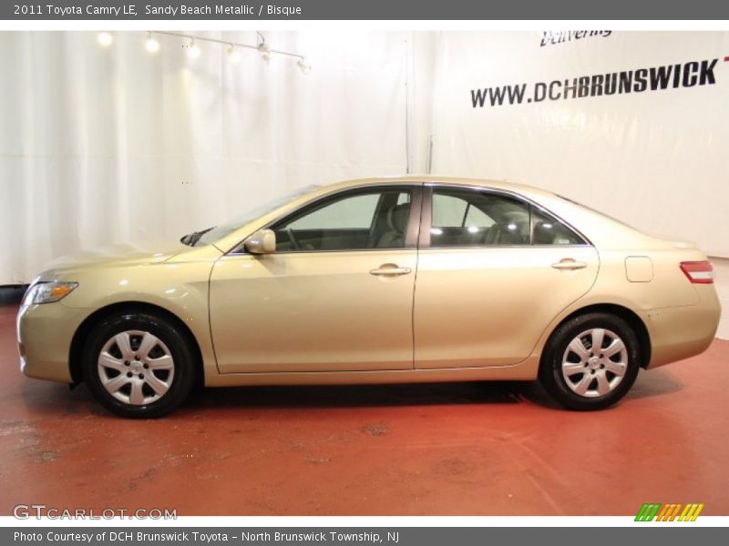 Sandy Beach Metallic / Bisque 2011 Toyota Camry LE