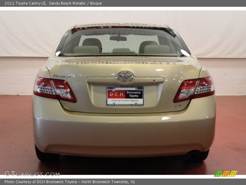 Sandy Beach Metallic / Bisque 2011 Toyota Camry LE