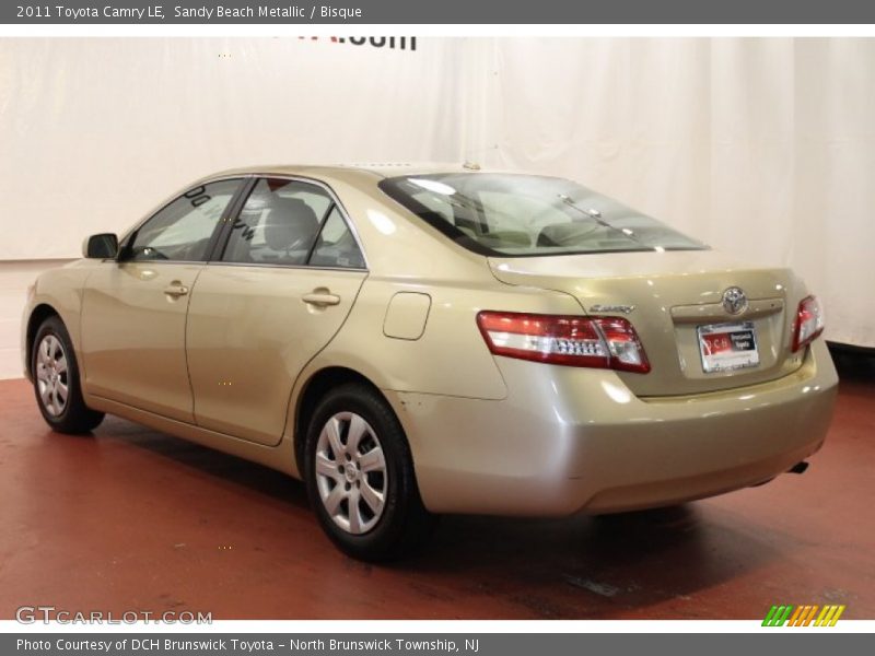 Sandy Beach Metallic / Bisque 2011 Toyota Camry LE