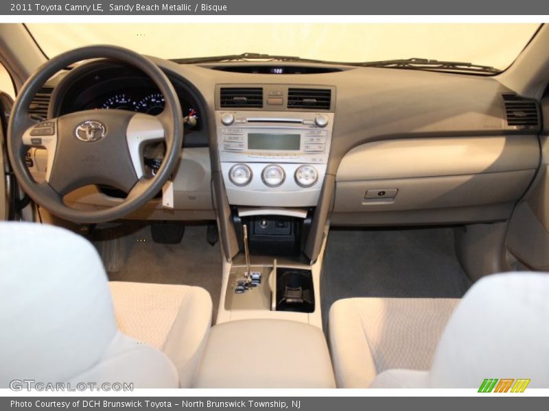 Sandy Beach Metallic / Bisque 2011 Toyota Camry LE
