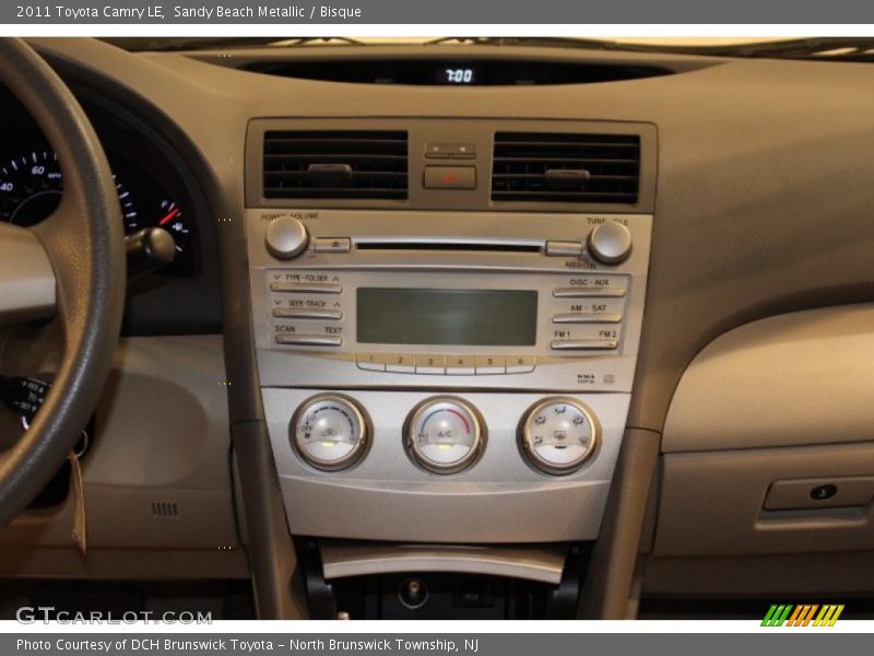Sandy Beach Metallic / Bisque 2011 Toyota Camry LE