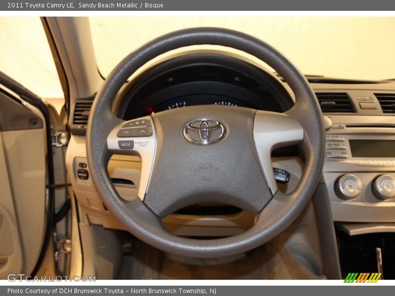 Sandy Beach Metallic / Bisque 2011 Toyota Camry LE