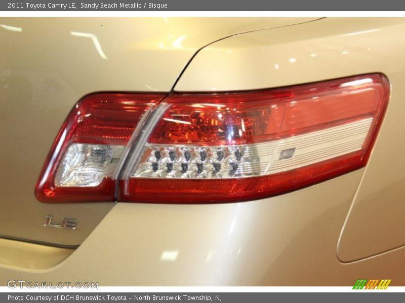 Sandy Beach Metallic / Bisque 2011 Toyota Camry LE