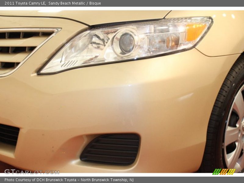 Sandy Beach Metallic / Bisque 2011 Toyota Camry LE