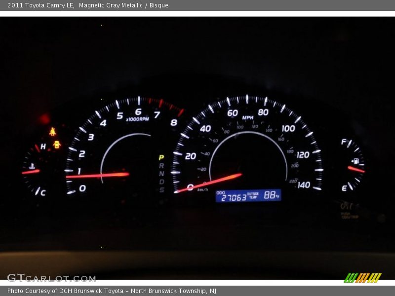 Magnetic Gray Metallic / Bisque 2011 Toyota Camry LE