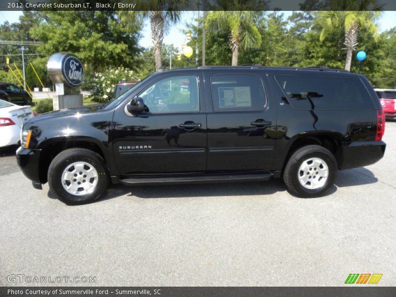 Black / Ebony 2012 Chevrolet Suburban LT