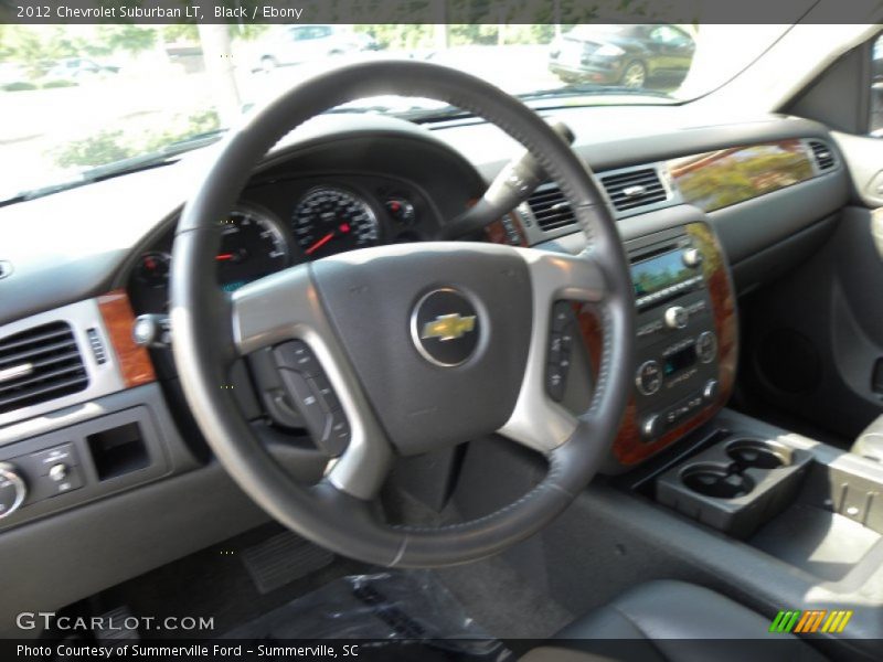 Black / Ebony 2012 Chevrolet Suburban LT