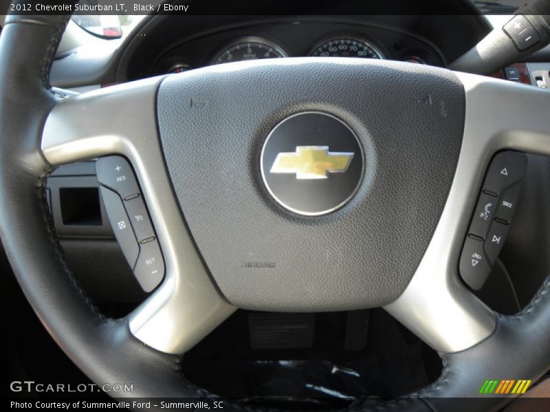 Black / Ebony 2012 Chevrolet Suburban LT