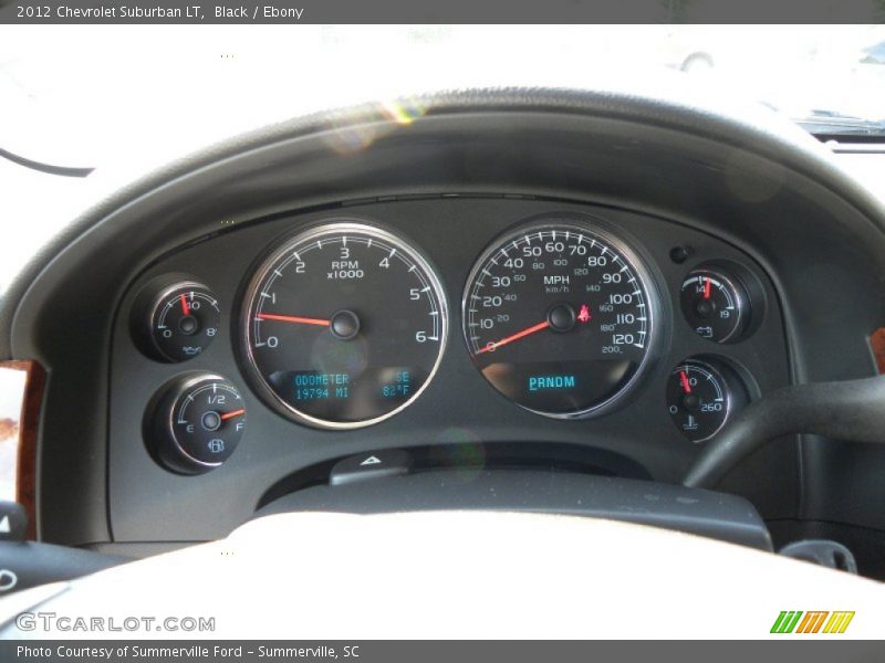 Black / Ebony 2012 Chevrolet Suburban LT