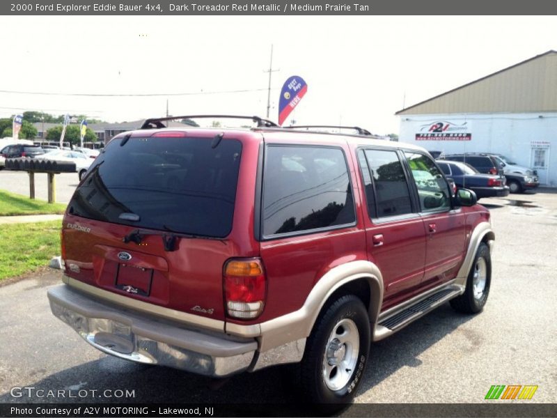Dark Toreador Red Metallic / Medium Prairie Tan 2000 Ford Explorer Eddie Bauer 4x4